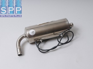 E2400-0101 - HtrAssy: 4.0kw/240v. 3 Inch x 12 Inch Caldera vertical low flow - E2400-0101