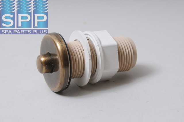 LG4-MPB - Air Button,LEN_GO,Lite Touch,1-3/16 Inch H,1-3/4 Inch F,2-1/2 Inch L,Antque - LG4-MPB