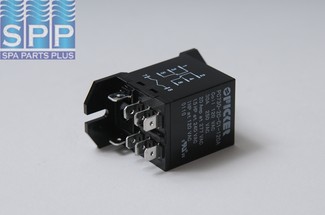 PC730-2C-C1-120 - Relay,Ice Cube,120VAC Coil,25Amp,DPDT,8 Terms - PC730-2C-C1-120