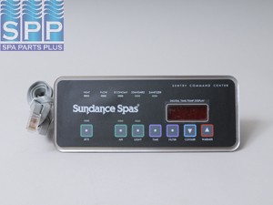 SD6600-710 - Spa Side Cntrl,Electr,SUNDANCE,700/750(97-99)7BTN,LED,6'Cbl - SD6600-710