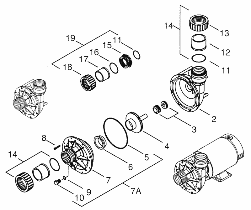 Aqua-Flo Circ-Master Series, HP