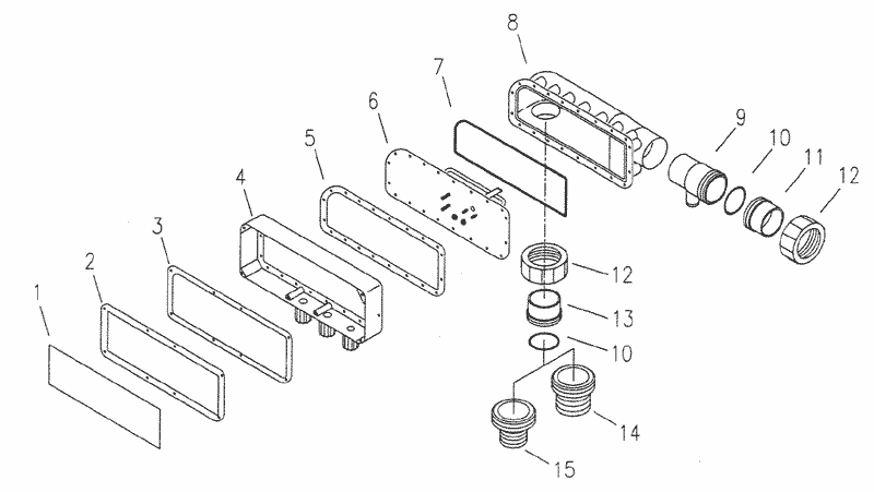 Sundance Hi-Flo Heater Assembly