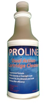 Proline Dual Action Cartridge Filter Cleaner - 32oz