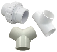 Swimming Pool and Hot Tub Spa Plumbing Fittings