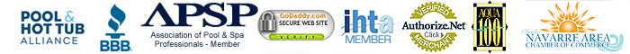 PoolAndSpa.com Trust Logo Bar