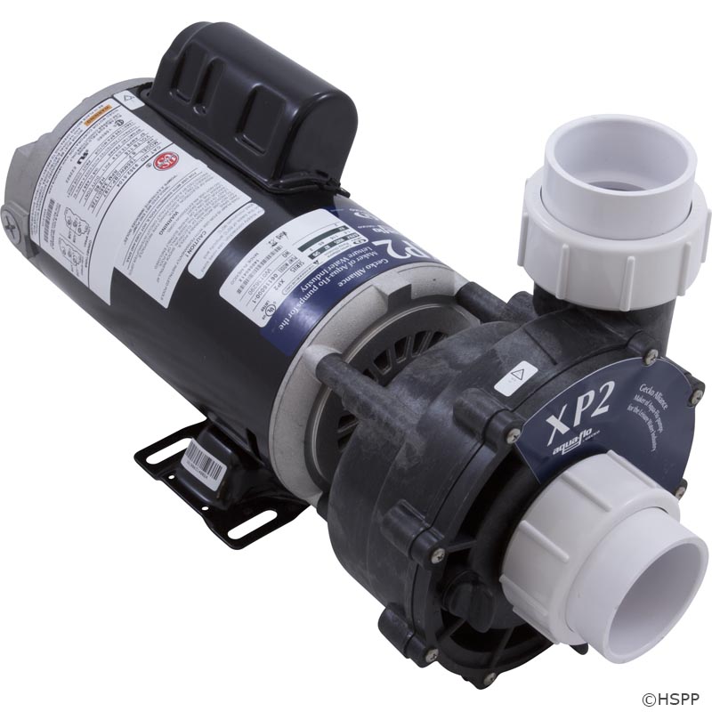 34-402-5200 - Hot Tub Pump Complete - Aqua Flo XP2, 1.5hp, 115v, 2-Spd, 48fr, 2 Inch , OEM - 06115000-1040 - 34-402-5200