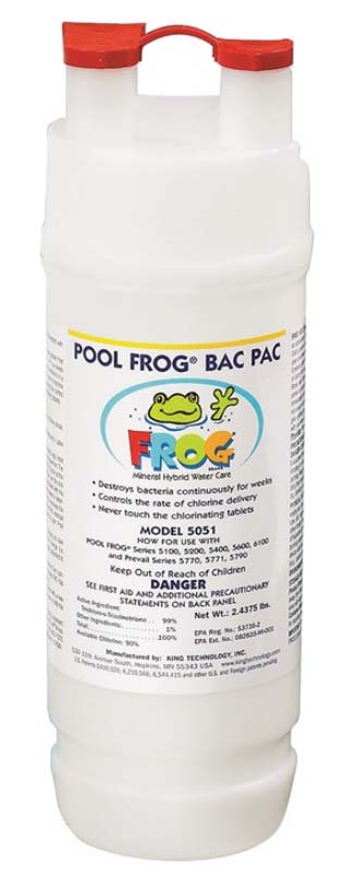 KTC-45-5618 - Pool Frog Bac Pac 5051 Trichlor, Single - 01-03-5550 - KTC-45-5618