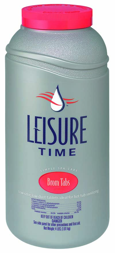 LST-50-899 - Leisure Time Bromine Tablets - 4.0 lbs - LST-50-899