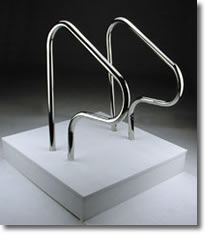 F4H101 - Figure 4 Grab Rails - Stainless Steel - (Set of 2) - F4H101