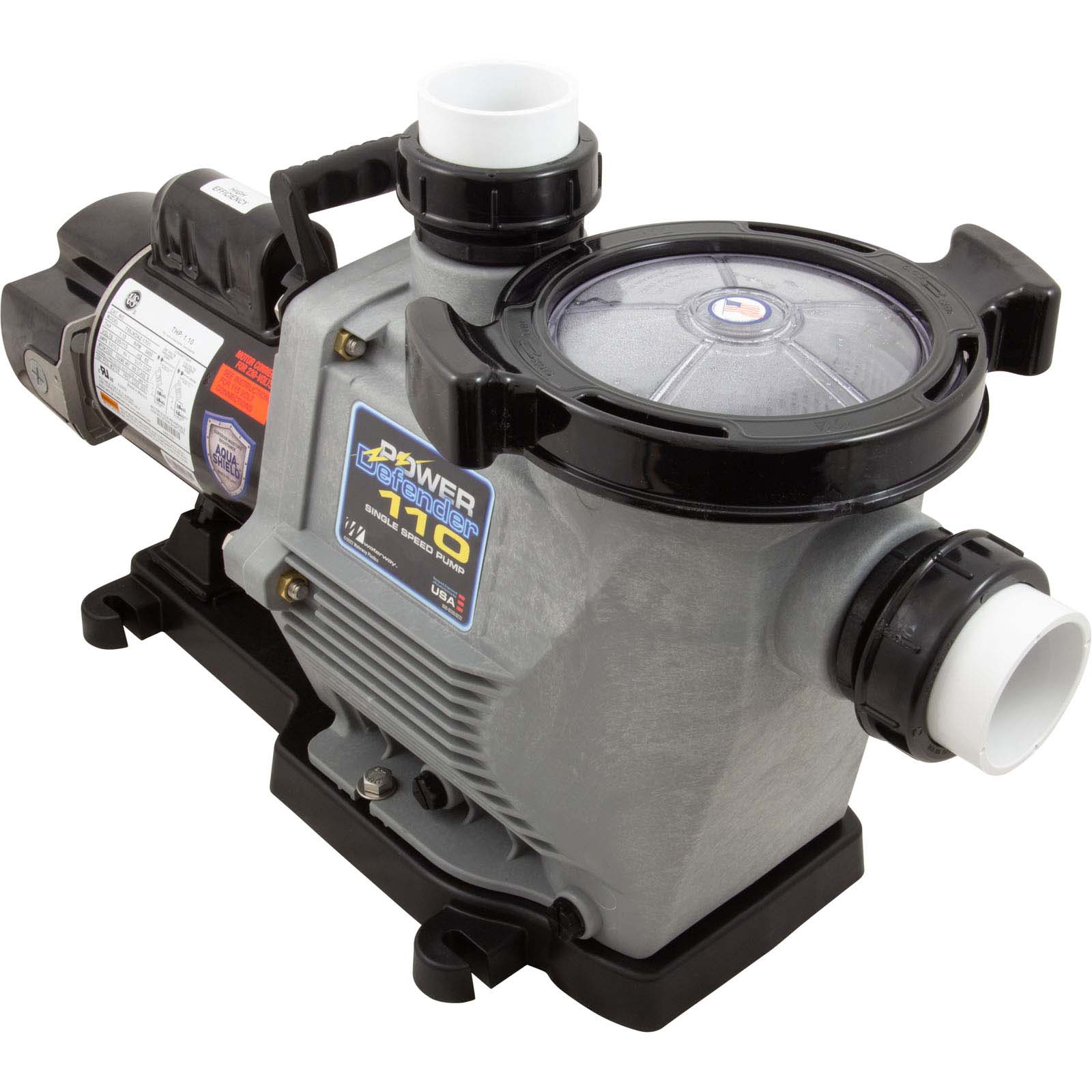 34-270-5000 - Power Defender Pump, Waterway PD-110, 1.1hp, 115/230v, 1-Spd - 34-270-5000 - N
