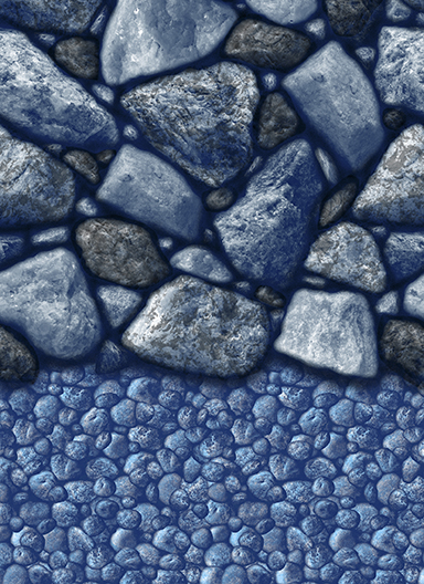 OBL1833BB52 - Ocean Blue 18ft x 33ft Oval Boulder Beach 20yr -- 30 Gauge/15 MIL -- 52 Inch Universal Bead Swimming Pool Liner - OBL1833BB52 OBL1833BB52 - Ocean Blue 18ft x 33ft Oval Boulder Beach 20yr -- 30 Gauge/15 MIL -- 52 Inch Universal Bead Swimming Pool Liner - OBL1833BB52