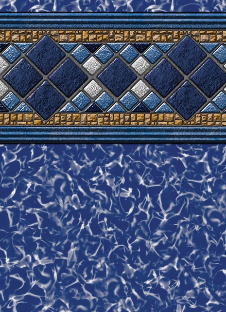 OBL0021CD54 - Ocean Blue 21ft Round Crystal Diamond 20yr -- 30 Gauge/15 MIL -- 54 Inch Universal Bead Swimming Pool Liner - OBL0021CD54 OBL0021CD54 - Ocean Blue 21ft Round Crystal Diamond 20yr -- 30 Gauge/15 MIL -- 54 Inch Universal Bead Swimming Pool Liner - OBL0021CD54