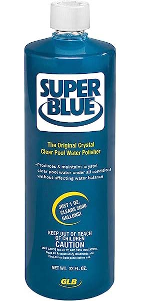 GL71205 - Super Blue Concentrated Water Clarifier, 32 oz Bottle - 71205 - GL71205 - N