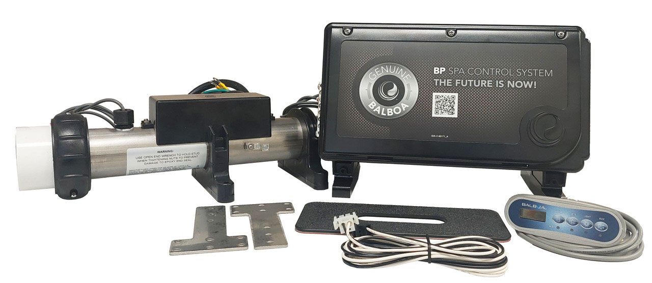 50-BP1-200-4R-K - Balboa BP1 Spa Control System - 4.0KW Remote Heater & TP200 Keypad                   - 50-BP1-200-4R-K