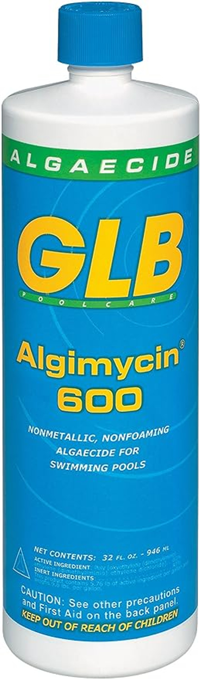 GLB-50-964 - GLB Algimycin 600 Algaecide, 32 oz Bottle - GLB-50-964