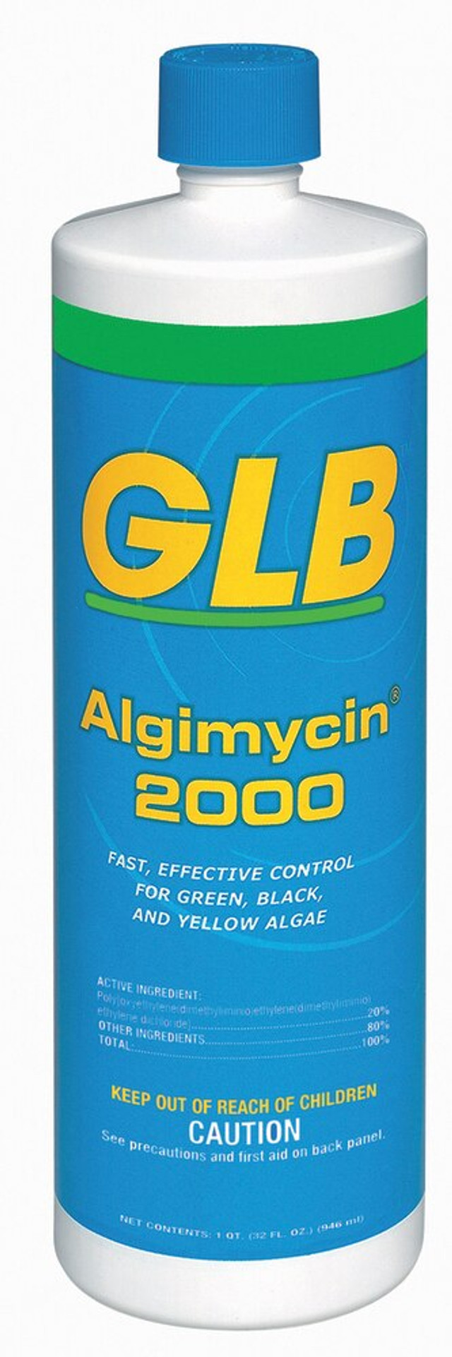 GLB-50-969 - GLB Algimycin 2000 Algaecide, 32 oz Bottle - GLB-50-969