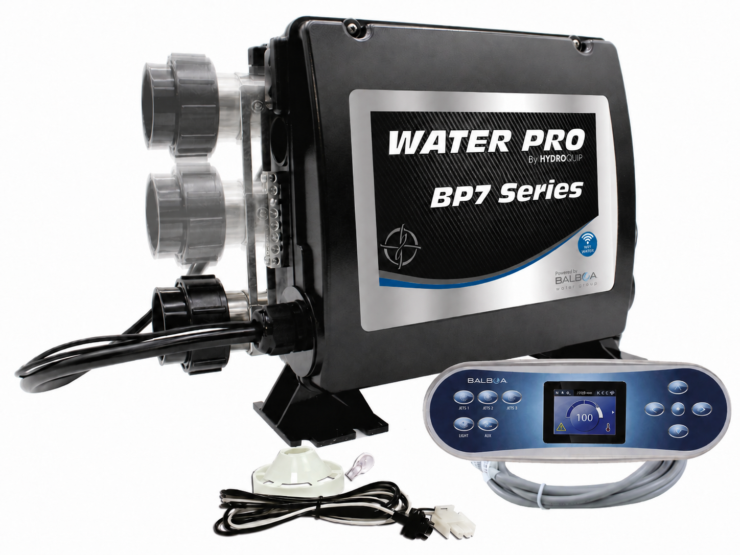 50-BP7-700-55-S - Water Pro BP7 Retro-Fit Spa Control System W/Sliding 5.5Kw Heater & TP700 Topside - 50-BP7-700-55-S 50-BP7-700-55-S - Water Pro BP7 Retro-Fit Spa Control System W/Sliding 5.5Kw Heater & TP700 Topside - 50-BP7-700-55-S