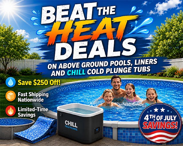 Beat The Heat Deals On Pools, Liners And Chill Tubs