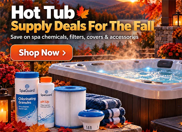 Hot Tub Supply Deals For The Fall