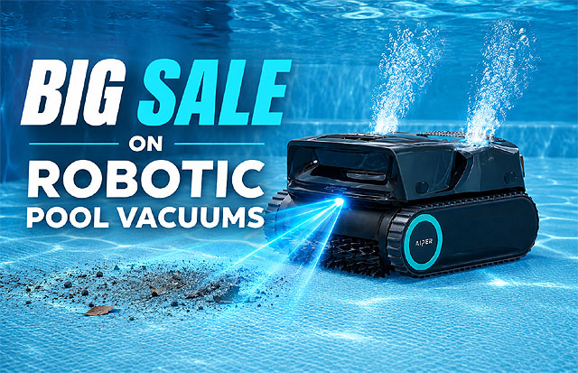 Have A Robot Vacuum Your Pool