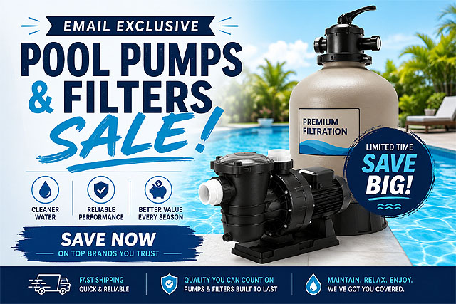 Need A New Pool Pump Or Filter?