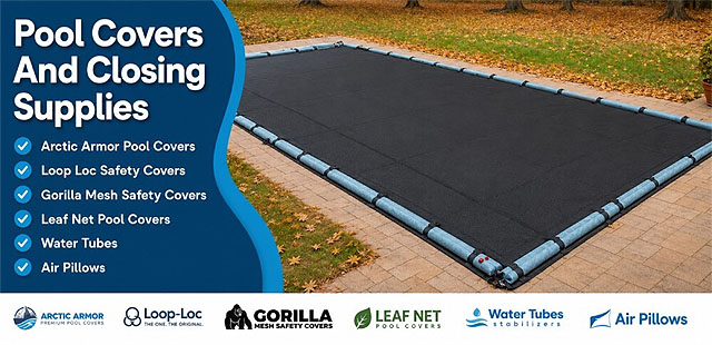 Pool Covers And Closing Supplies