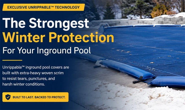 Unrippable Pool Covers Are Flying Out The Door