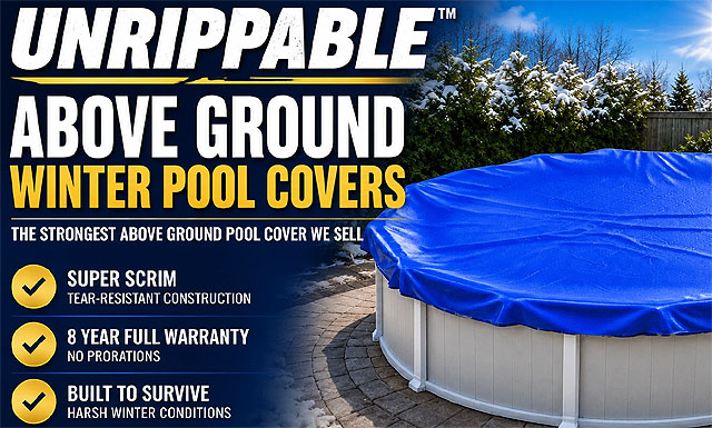 Unrippable Pool Covers Are Flying Out The Door